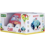 Игрушка текстильная Baby Team Машинка Такси (8420) - Pampik - 5