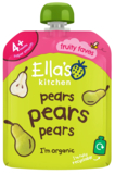 Пюре Ella's kitchen Груша, 70 г - Pampik