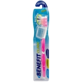 Зубная щетка Benefit Triaction средняя, розовый (BTBT) - Pampik