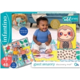 Развивающий коврик Infantino Discovery с игровыми элементами, 121х121 см (313037) - Pampik