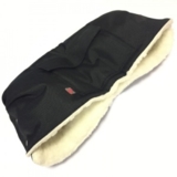 Муфта для коляски Kaiser Big Double, из натуральной овчины, черный (6573225) - Pampik - 2