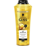Шампунь Gliss Oil Nutritive для сухого та пошкодженого волосся, 400 мл - Pampik