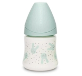 Пляшка для годування Suavinex Hygge Затишні історії Зайчика, 150 мл, бірюзовий (306667) - Pampik