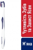 Зубна щітка Sensodyne Чутливість зубів та захист ясен, м'яка, білий з синім - Pampik - 2