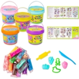 Набір для творчості Strateg Містер тісто у відрі, 13 кольорів (41005) - Pampik - 3