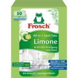 Таблетки для миття посуду в посудомийних машинах Frosch Лимон, 50 шт. - Pampik