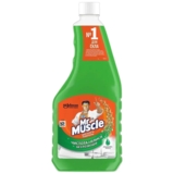 Средство для мытья стекол Mr Muscle с нашатырным спиртом без пульверизатора, 0,575 л - Pampik