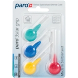 Набір міжзубних щіток Paro Swiss 3star Grip набір зразків 4 різних розміри, 4 шт. - Pampik
