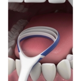 Очищувач язика DenTek Комфортне очищення, помаранчевий - Pampik - 4