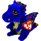 М'яка іграшка TY Beanie Boo's Дракон Saffire, 25 см (37260) - Pampik