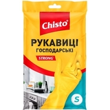 Рукавички латексні Chisto Strong, розмір S - Pampik
