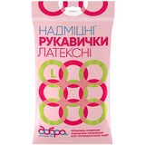Перчатки латексные Добра Господарочка, сверхпрочные, размер L - Pampik