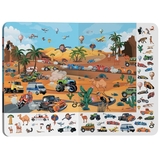 Книга-картонка. Великий віммельбух. Транспорт, з меганаліпками (F00019807) - Pampik - 5