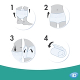 Підгузки-трусики для дорослих iD Pants Plus L, 10 шт. - Pampik - 5