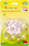 Захисні накладки на меблі Курносики, прозорі, 4 шт. (7185) - Pampik - 3