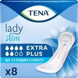 Прокладки урологічні Tena Lady Slim Extra Plus, 8 шт. - Pampik