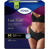 Урологічні труси для жінок Tena Lady Pants Plus Black M, 9 шт. - Pampik - 2