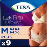 Урологічні труси для жінок Tena Lady Pants Plus M, 9 шт. - Pampik