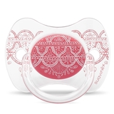 Пустышка силиконовая Suavinex Couture, 18+ мес., розовый (304225) - Pampik