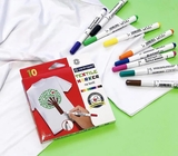 Маркери для малювання на текстилі Centropen Textile, 10 шт. (2739.10) - Pampik - 2
