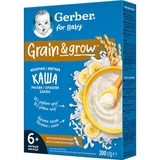 Суха молочна каша Gerber Grain&Grow Рисова з бананом, швидкорозчинна, 200 г - Pampik
