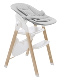Стульчик для кормления BabyGO Levels 5 в 1, белый (51011) - Pampik