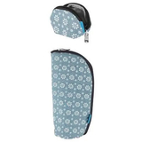 Набор для хранения пустышки Nuvita MyMia Цветочный орнамент, серый (NV8806FLOWER) - Pampik