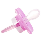 Пустушка силіконова Baby Team, класична, 0-6 міс., рожевий (3007) - Pampik - 3