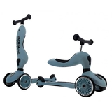 Самокат Scoot and Ride Highwaykick-1, сіро-синій (SR-160629-STEEL) - Pampik - 2