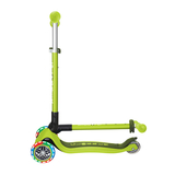Самокат Globber Primo Foldable Lights, зелений (432-106-3) - Pampik - 9