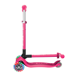 Самокат Globber Primo Foldable Lights, розовый (432-110-3) - Pampik - 9