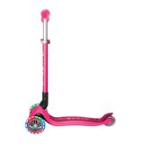 Самокат Globber Primo Foldable Lights, розовый (432-110-3) - Pampik - 7