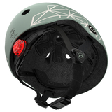 Шолом захисний Scoot and Ride з ліхтариком, р.XXS/XS, зелений (SR-181206-GREENLINES) - Pampik - 6