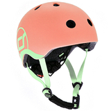 Шолом захисний Scoot and Ride з ліхтариком, р.XXS/XS, персиковий (SR-181206-PEACH) - Pampik