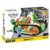 Конструктор Cobi Первая Мировая Война Танк Рено FT-17, 304 детали (COBI-2991) - Pampik