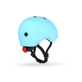 Шолом захисний дитячий Scoot and Ride з ліхтариком, розмір S/M (51-53 см), блакитний (SR-190605-BLUEBERRY) - Pampik - 5
