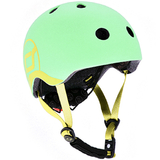 Шолом захисний Scoot and Ride з ліхтариком, р.XXS/XS, зелений (SR-181206-KIWI) - Pampik