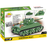 Конструктор Cobi Вторая Мировая Война Танк M4 Шерман, 312 деталей (COBI-2715) - Pampik - 2