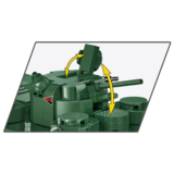 Конструктор Cobi Первая Мировая Война Танк Віккерс A1E1 Независимый, 886 деталей (COBI-2990) - Pampik - 5