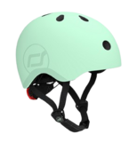 Шолом захисний дитячий Scoot and Ride з ліхтариком, розмір S/M (51-53 см), салатовий (SR-190605-KIWI) - Pampik