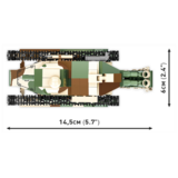 Конструктор Cobi Первая Мировая Война Танк Рено FT-17 Победа, 304 детали (COBI-2992) - Pampik - 7