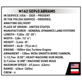 Конструктор Cobi Танк M1A2 SEP v3 Абрамс, 1017 деталей (COBI-2623) - Pampik - 11