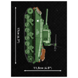 Конструктор Cobi Company of Heroes 3 Танк M4 Шерман, 615 деталей (COBI-3044) - Pampik - 12