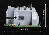 Конструктор Cobi Company of Heroes 3 Німецький дот, 642 деталей (COBI-3043) - Pampik - 10