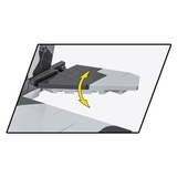 Конструктор Cobi Самолет МіГ-29 (UA/PL) Fulcrum, 550 деталей (COBI-5840) - Pampik - 7