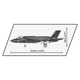 Конструктор Cobi Літак F-35B Lightning II, 594 деталі (COBI-5829) - Pampik - 9