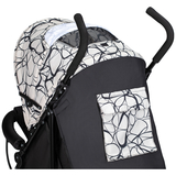 Прогулянкова коляска-тростина FreeON Simple Black-White, чорний з білим (48549) - Pampik - 5