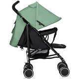 Прогулочная коляска-трость FreeON Simple Black-Green, черный с зеленым (48563) - Pampik - 3