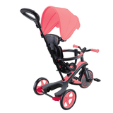 Велосипед детский Globber Explorer Trike 4в1, розовый (634-110) - Pampik - 4