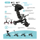 Велосипед детский Globber Explorer Trike 4в1, мятный (634-206) - Pampik - 11